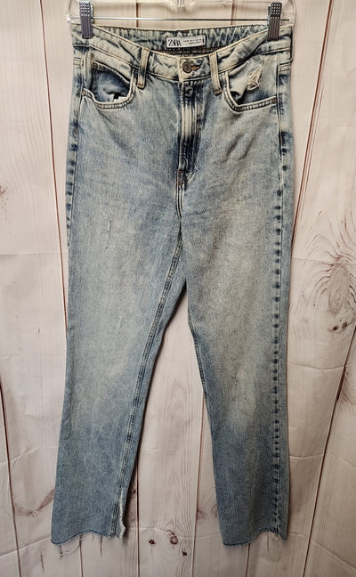 Zara Women's Size 27 (3-4) Blue Jeans