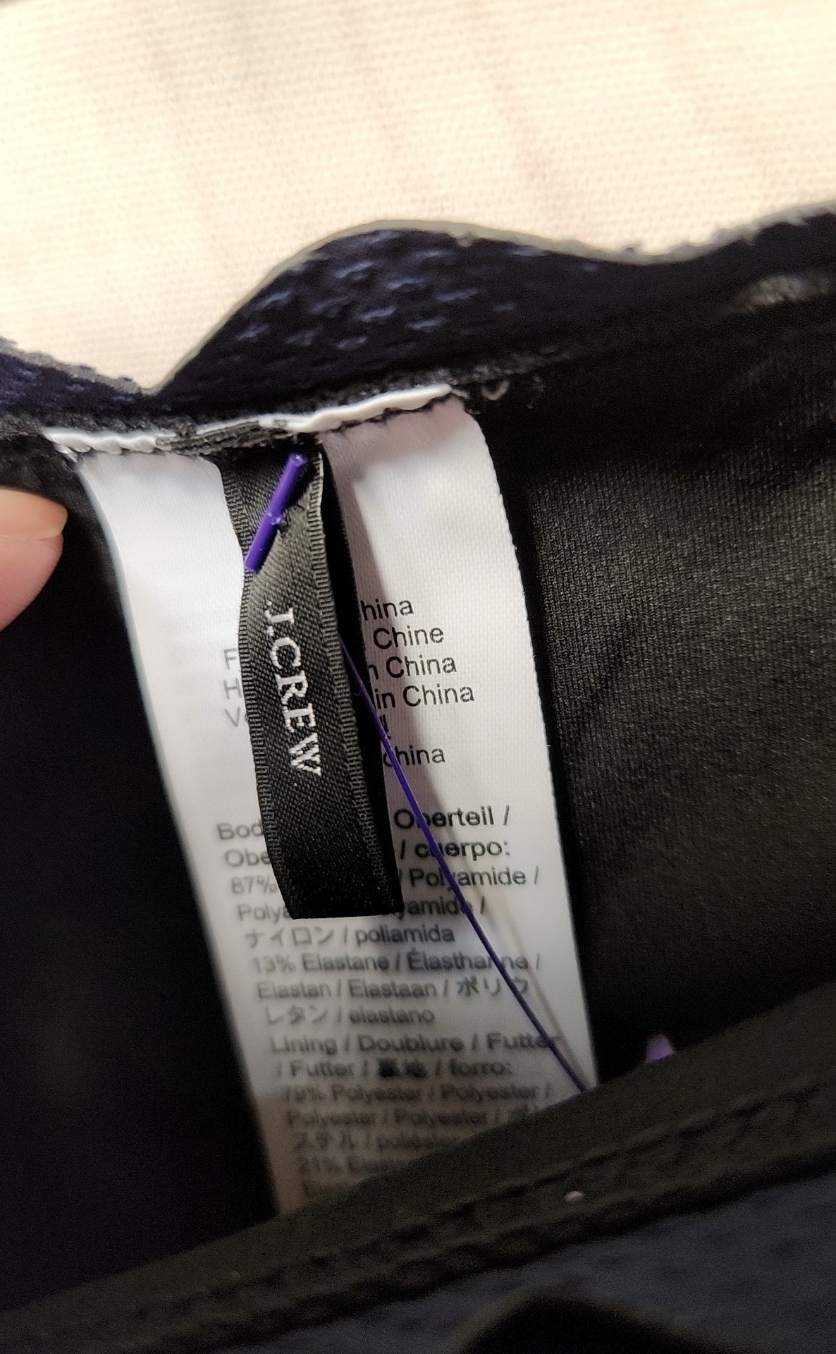 J Crew Women's Size XS Navy Swim Bottom