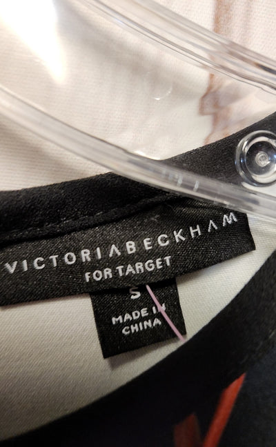 Victoria Beckham for Target Women's Size S Black Floral Dress