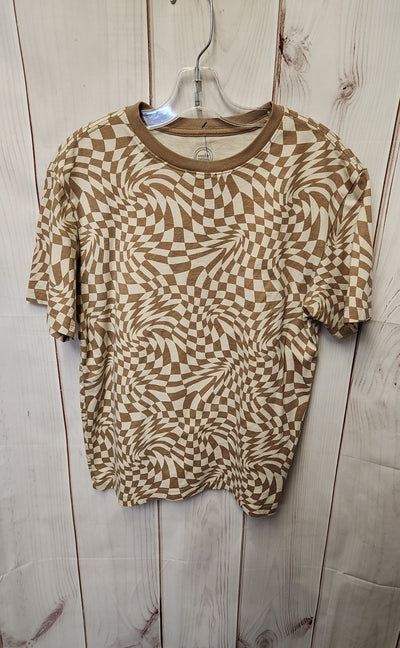 Wonder Nation Boy's Size 10/12 Brown Shirt