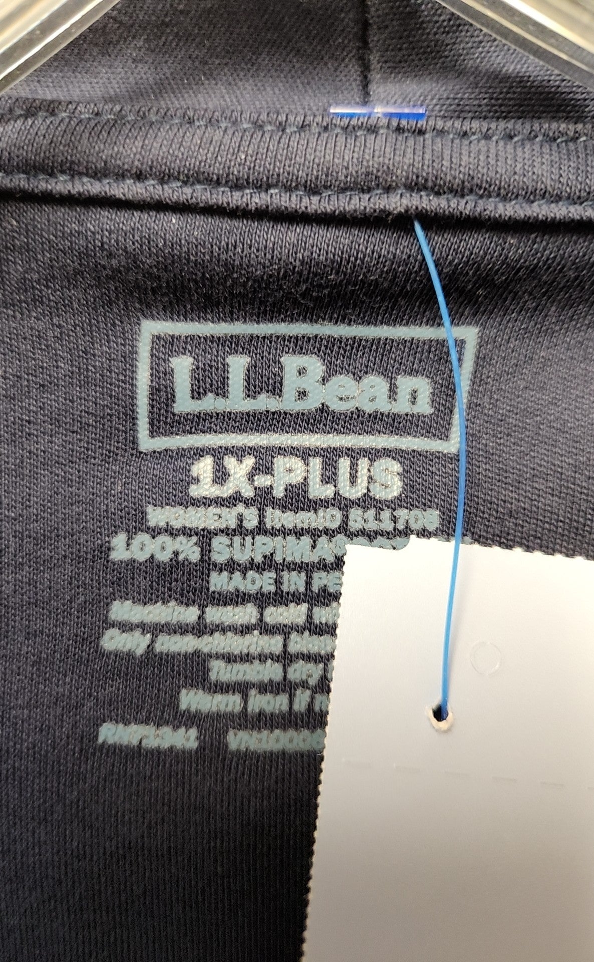 LL Bean Women's Size 1X Navy Cardigan