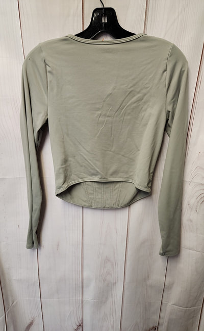 Abercrombie & Fitch Women's Size S Green Long Sleeve Top