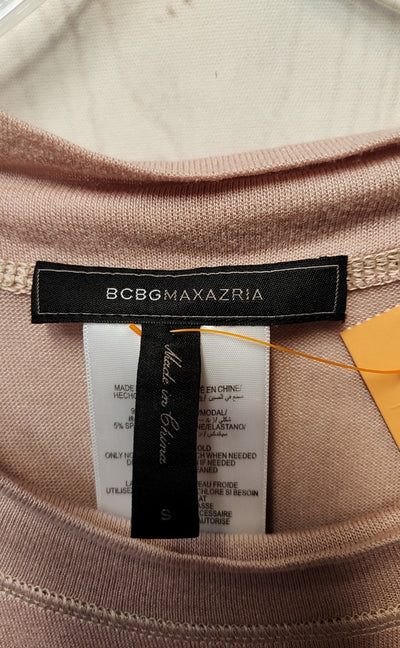 BCBG Maxazria Women's Size S Beige Long Sleeve Top