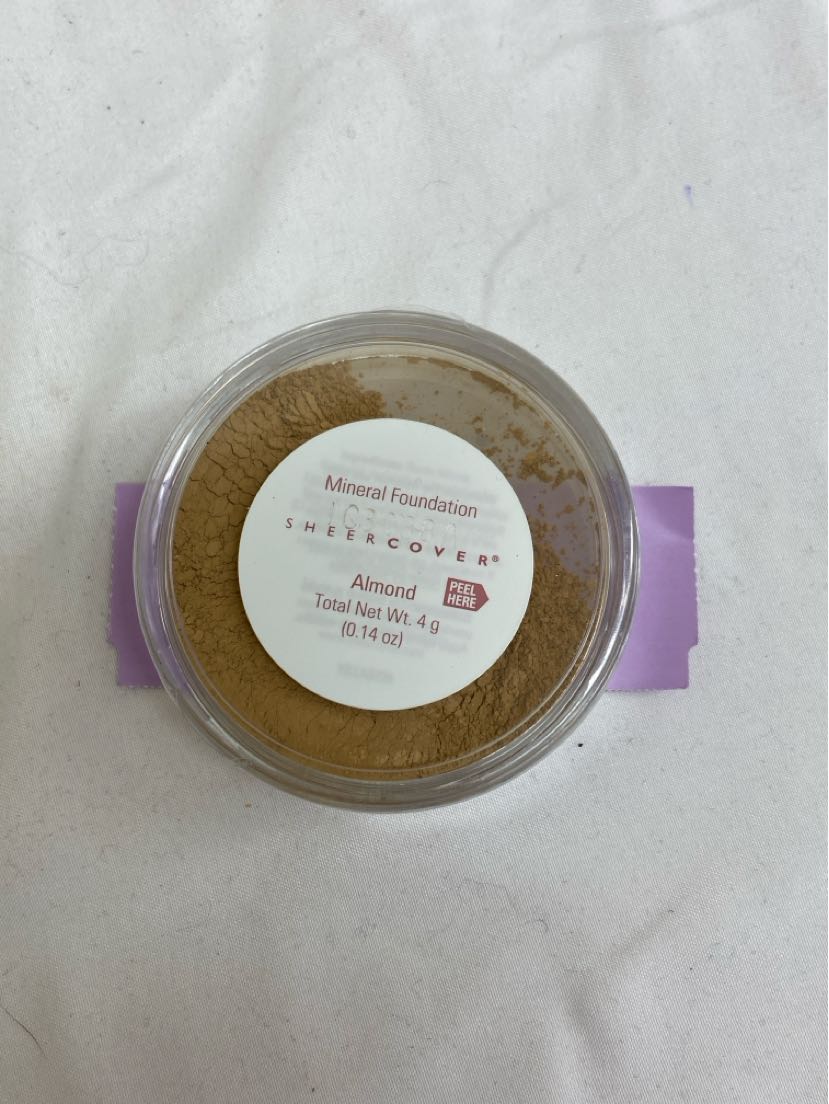 Sheer Cover Mineral Foundation Almond 0.14oz Cosmetic