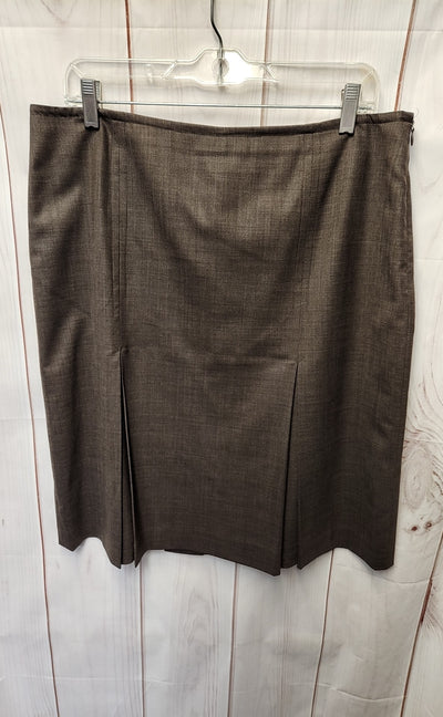 Jones New York Women's Size 12 Brown Skirt
