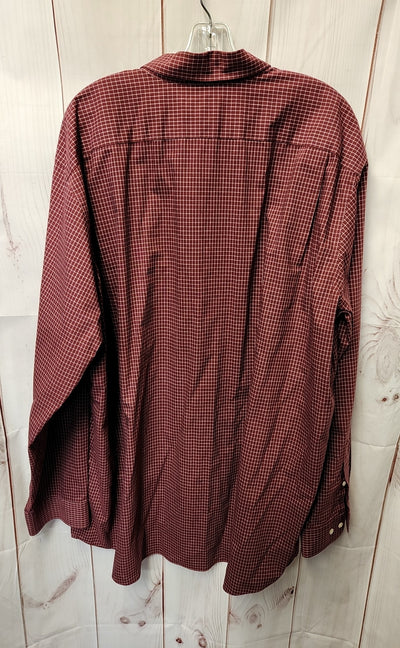 LL Bean Men's Size XXL Tall Red Shirt