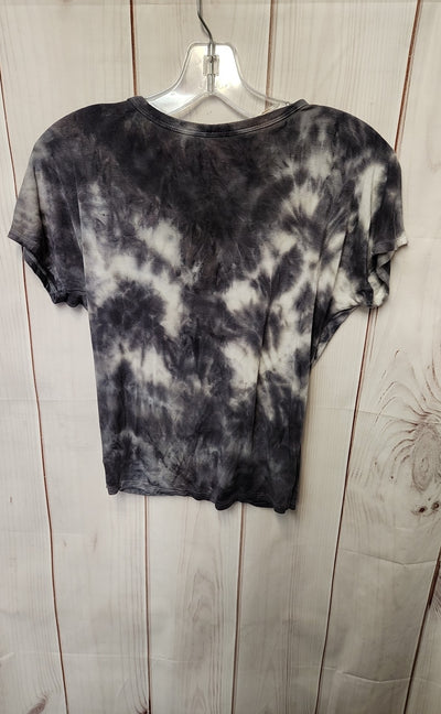 American Eagle Women's Size XS Gray Short Sleeve Top