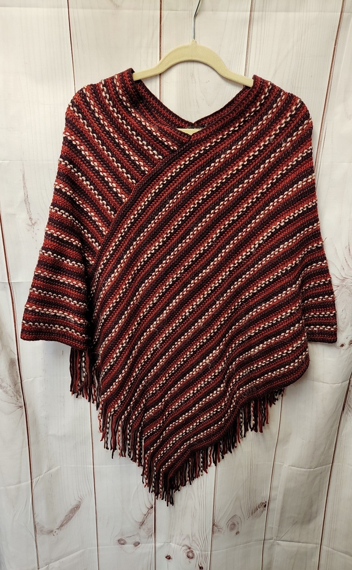 Do everything in Love Women's Size One Size Red Poncho