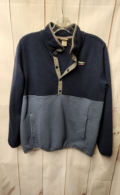 LL Bean Boy's Size 14/16 Navy Sweatshirt