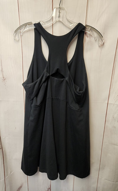 J Crew Women's Size L Black Active Romper