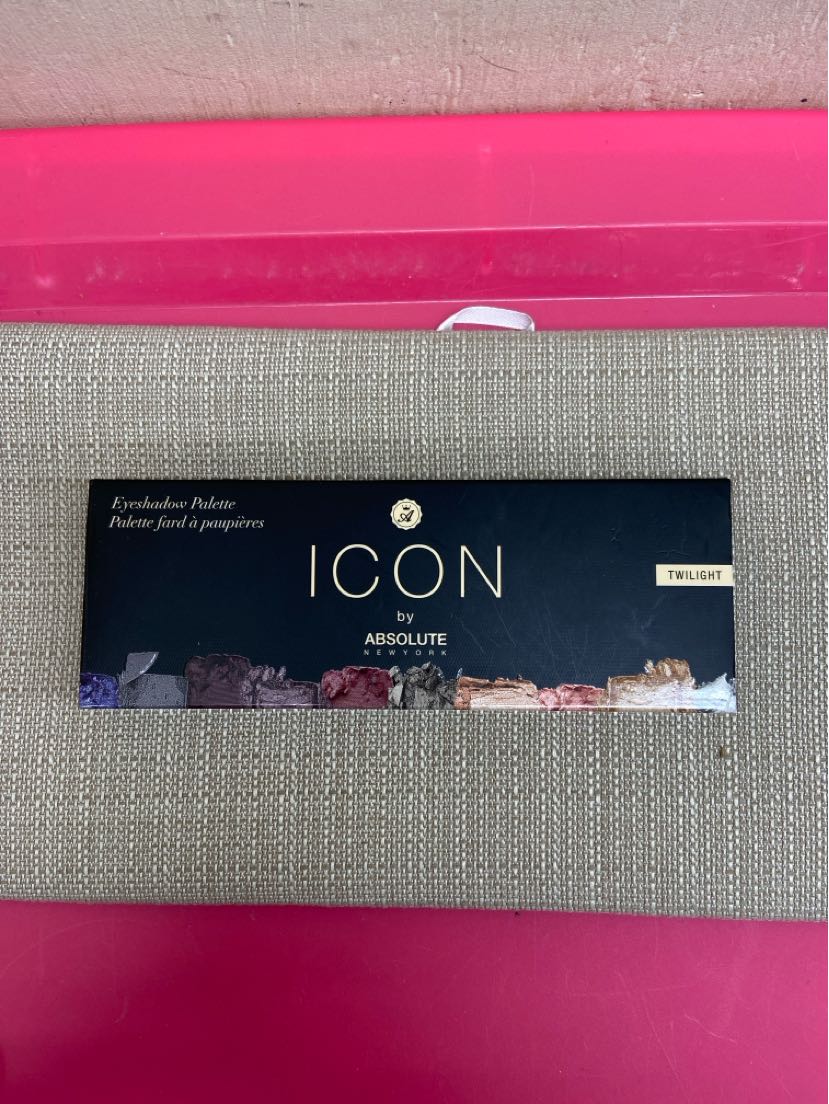 NIB Icon by Absolute Twilight Eyeshadow Palette Cosmetic