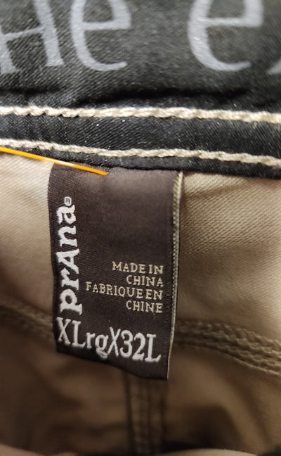 Prana Men's Size XLx32 Beige Pants