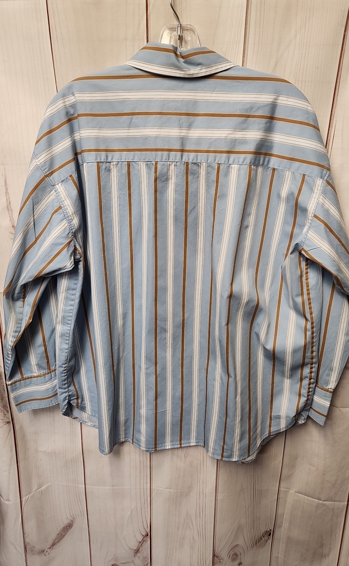 H&M Women's Size M Blue Long Sleeve Top