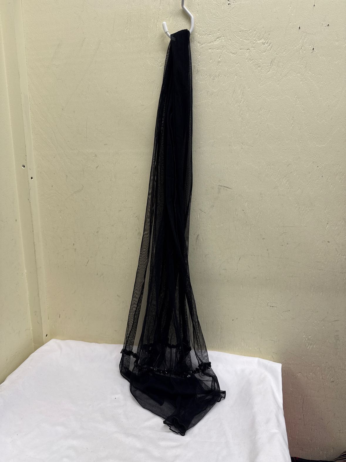 Black Dress Scarf