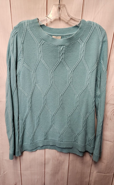 Talbots Women's Size M Light Blue Sweater