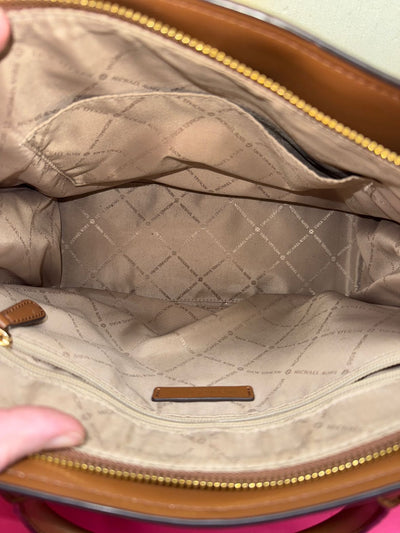 Michael Kors Brown Leather Purse Bag