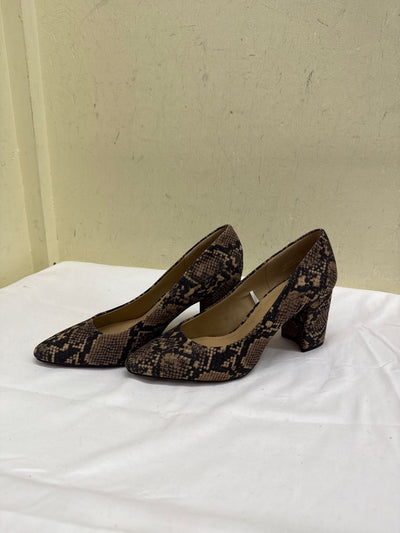 H&M Women's Size 38 = 7-1/2 Brown Pumps