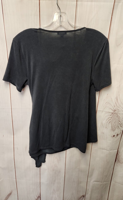 BP Women's Size XS Gray Short Sleeve Top