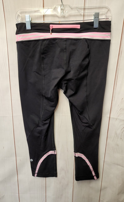 Lululemon Women's Size 8 Black Active Capris