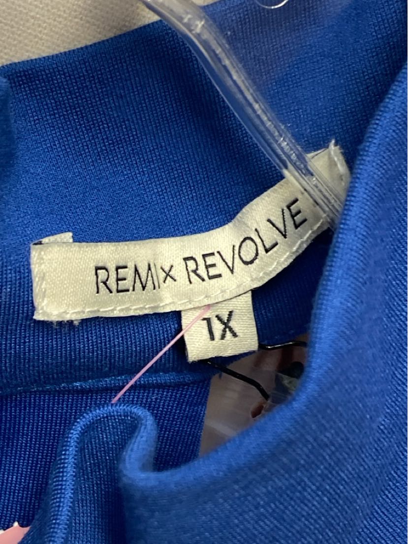 NWT Remi x Revolve Women's Size 1X Blue Dress