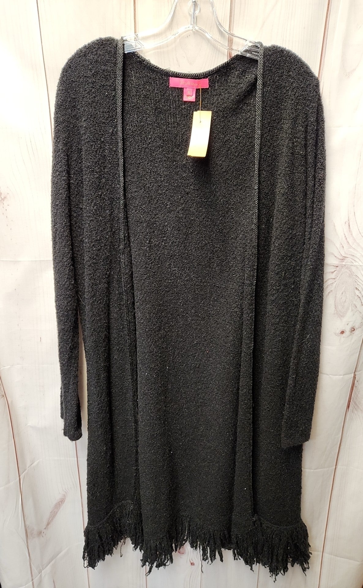 Lilly Pulitzer Women's Size XL Black Cardigan