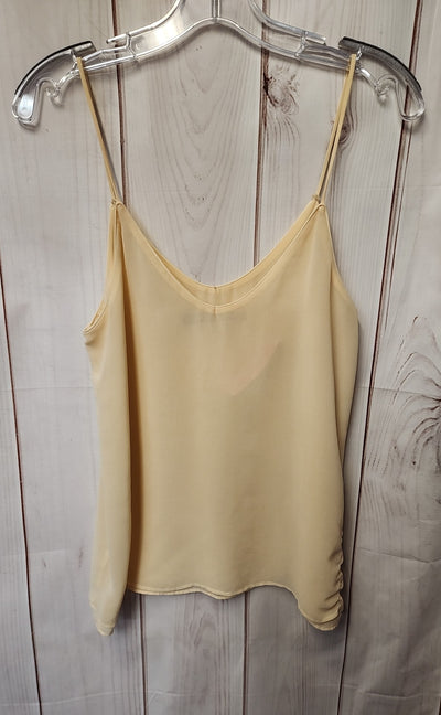Zara Women's Size M Peach Sleeveless Top