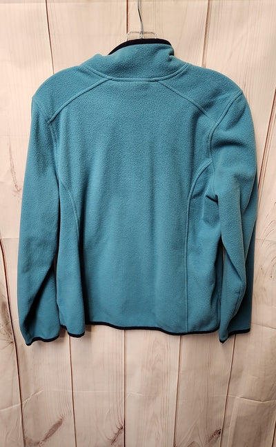 LL Bean Women's Size L Petite Blue Sweatshirt