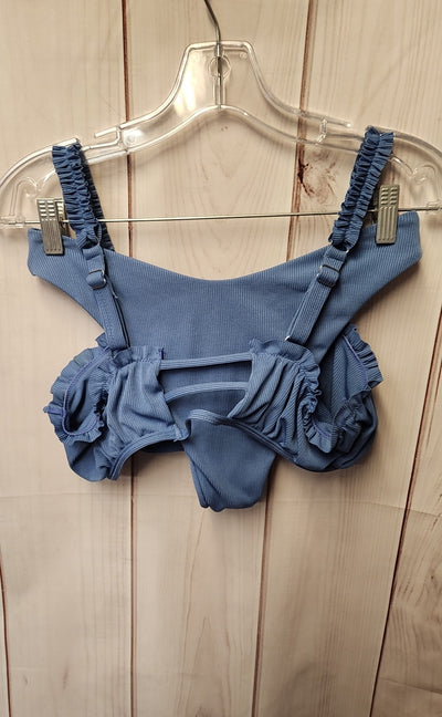 Zaful Women's Size M Blue Bikini