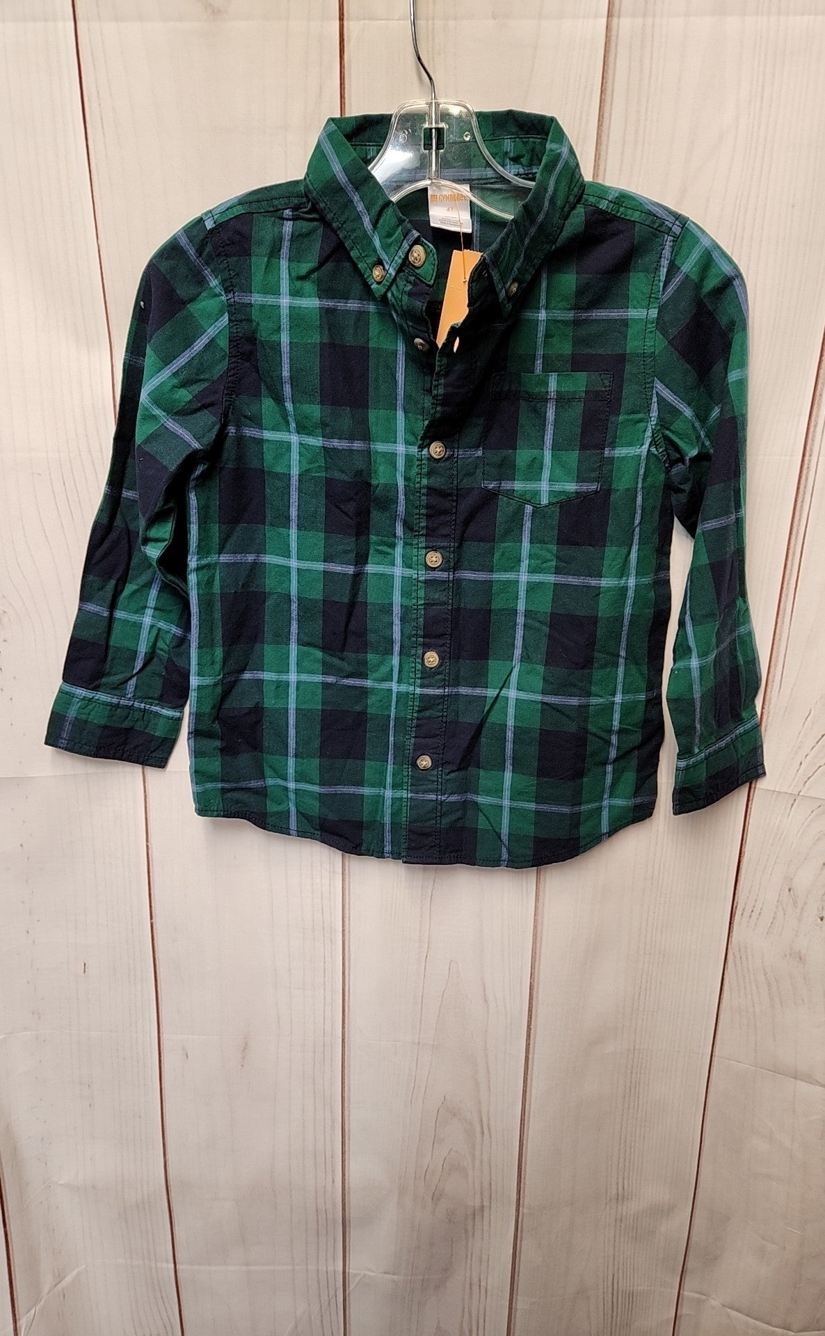 Gymboree Boy's Size 4 Green Shirt