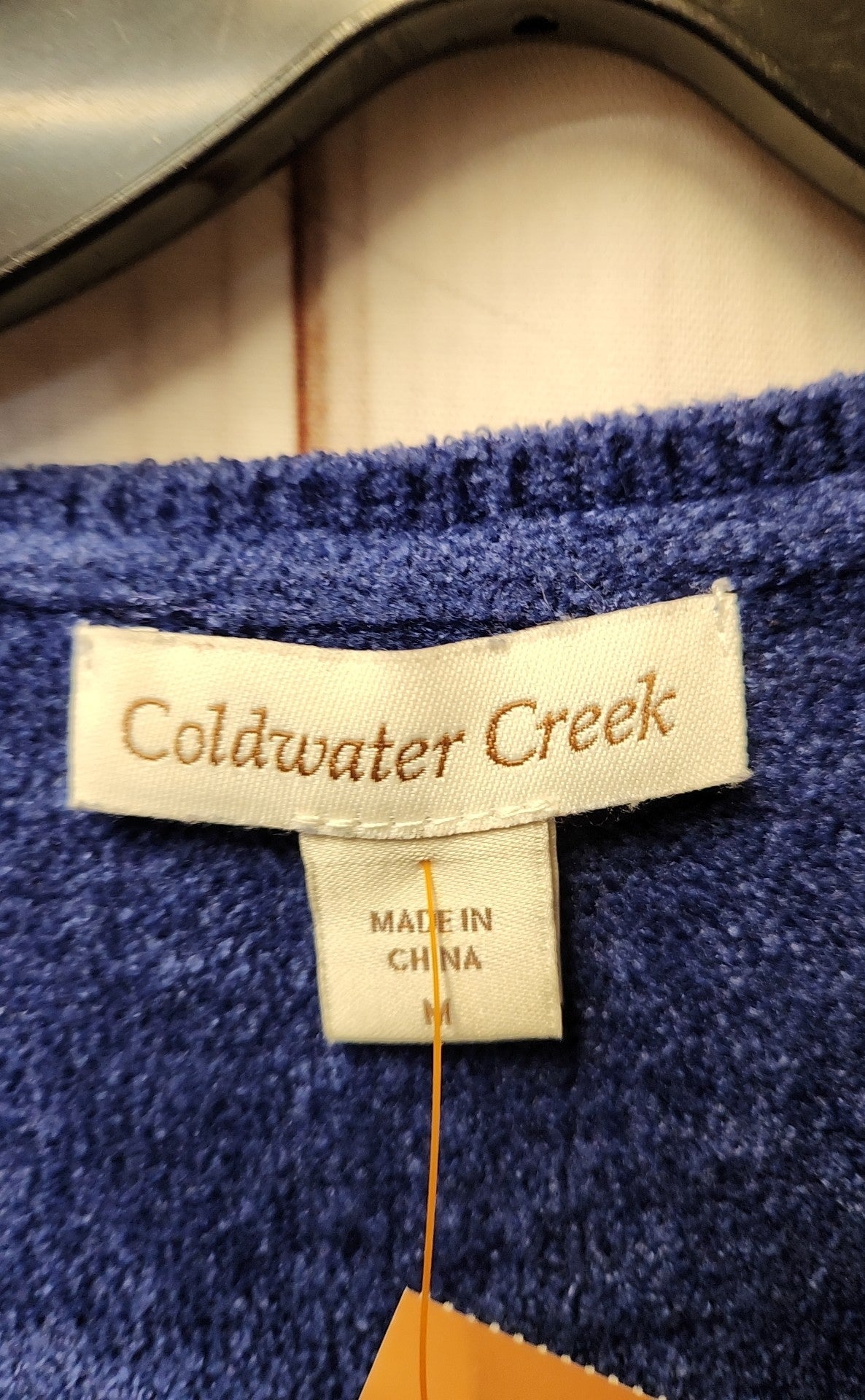 Coldwater Creek Women's Size M Blue Sweatshirt