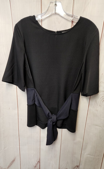 Ann Taylor Women's Size M Black Short Sleeve Top