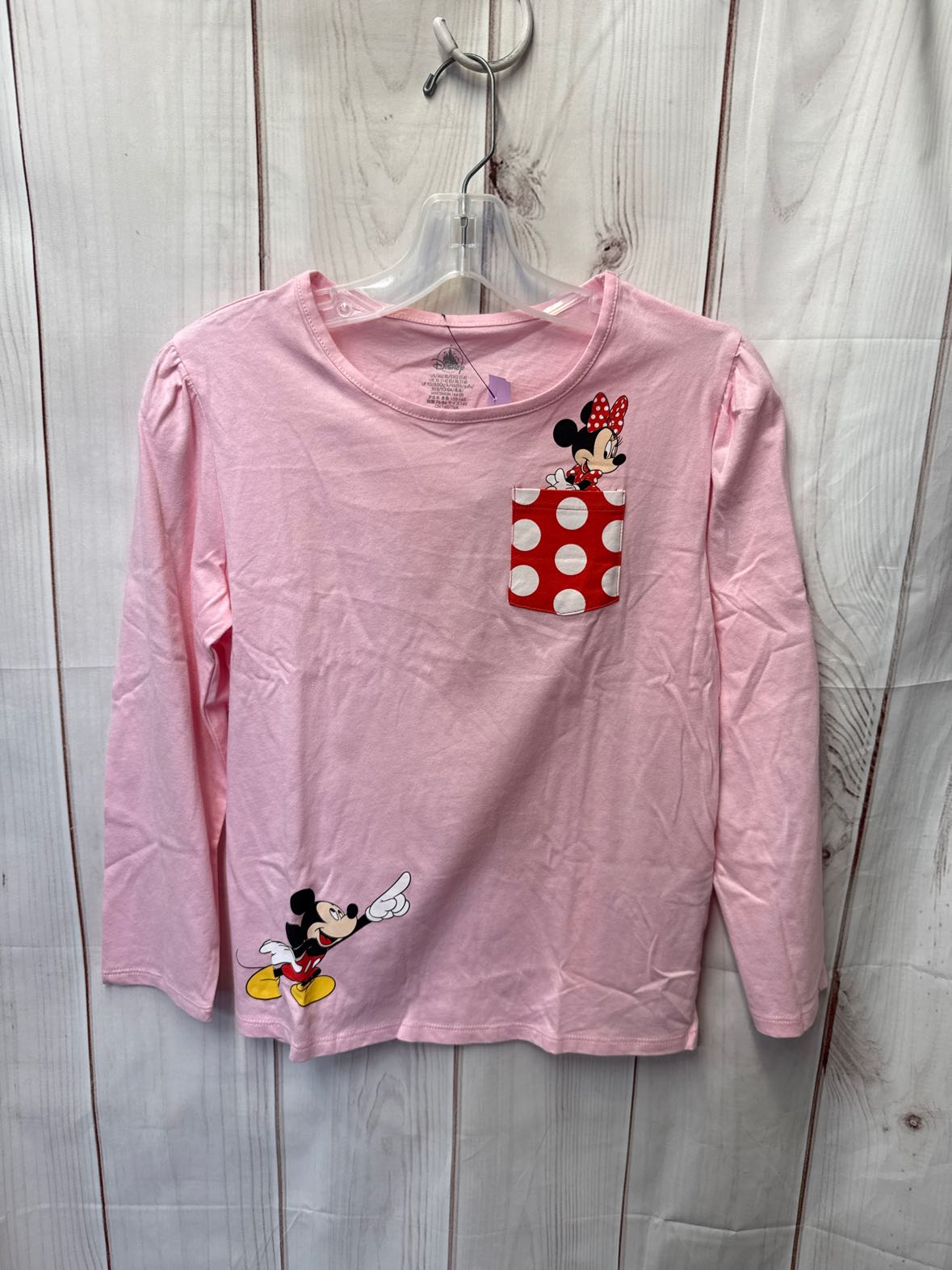 NWT Disney Girl's Size 14 Pink Shirt