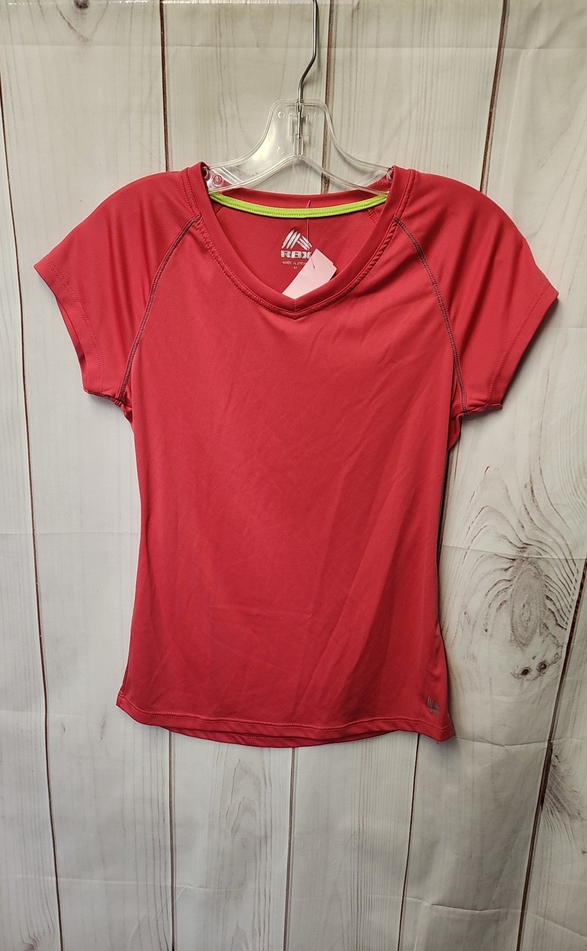 Rbx Women's Size M Red Short Sleeve Top