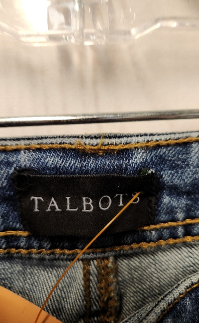 Talbots Women's Size 27 (3-4) Blue Jeans Stovepipe Jean