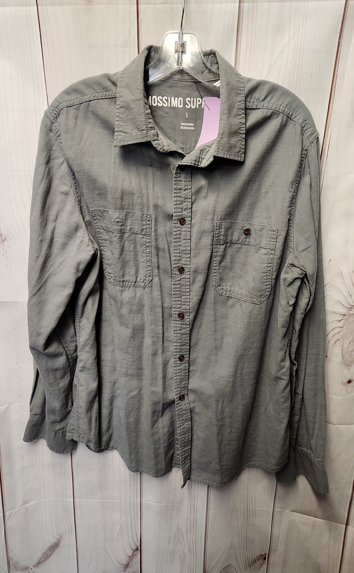 Mossimo Men's Size L Gray Shirt