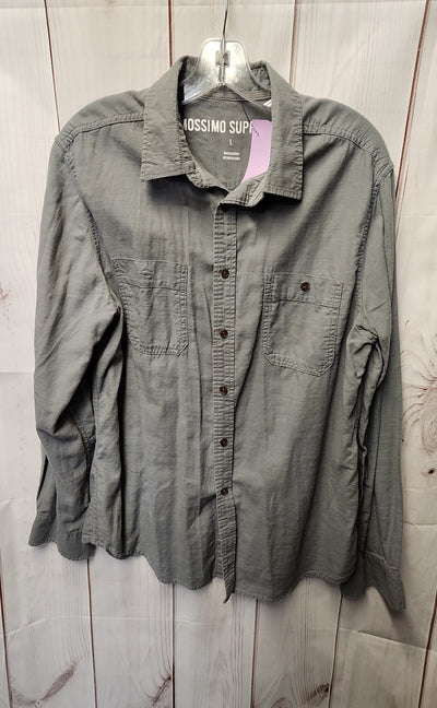 Mossimo Men's Size L Gray Shirt