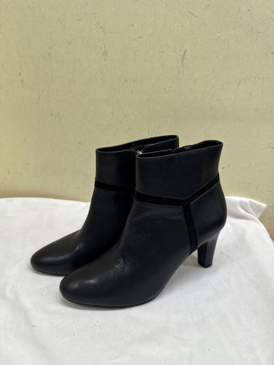 Lauren by Ralph Lauren Women's Size 8-1/2 Black Boots Shoes