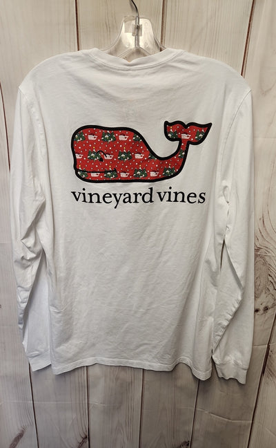 NWT Vineyard Vines Women's Size S White Long Sleeve Top