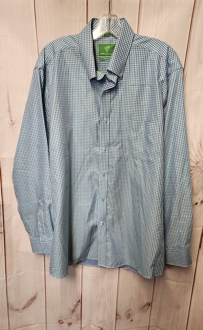 Forsyth of Canada Men's Size L Blue Shirt