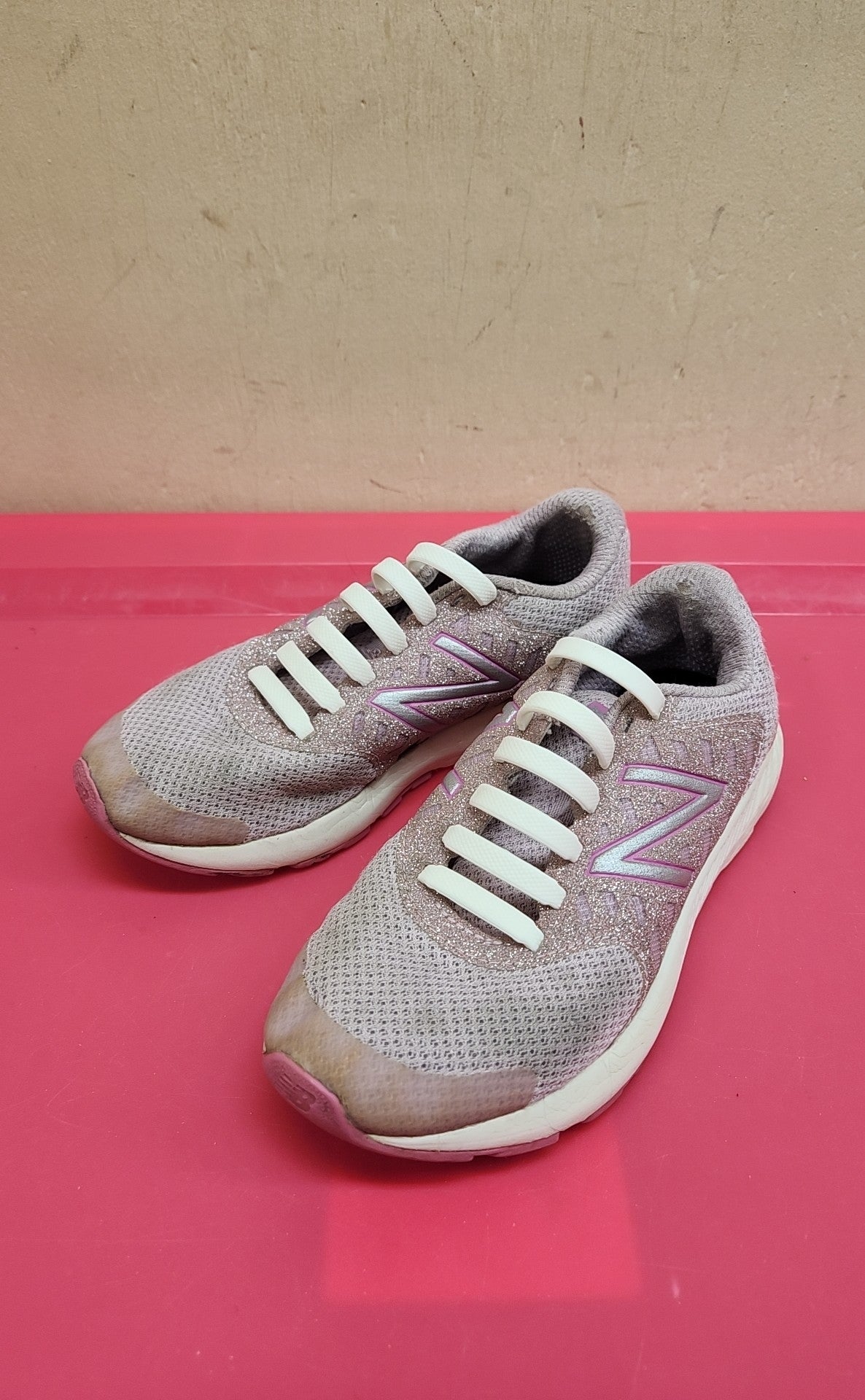 New Balance Girl's Size 13 Pink Sneakers