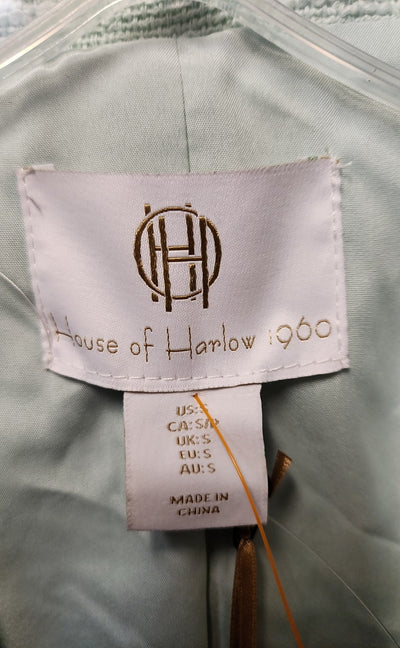 NWT House of Harlow 1960 Women's Size S Mint Jacket