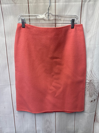 Talbots Women's Size 8 Petite Pink Wool Blend Skirt