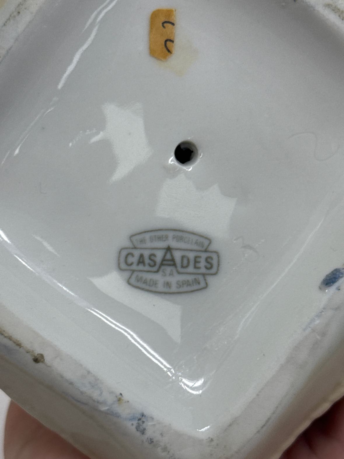 Casada Porcelain Seated Ballerina Figurine