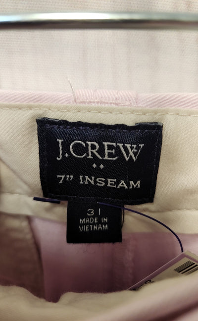 J Crew Men's Size 31 Pink Shorts 7" Inseam