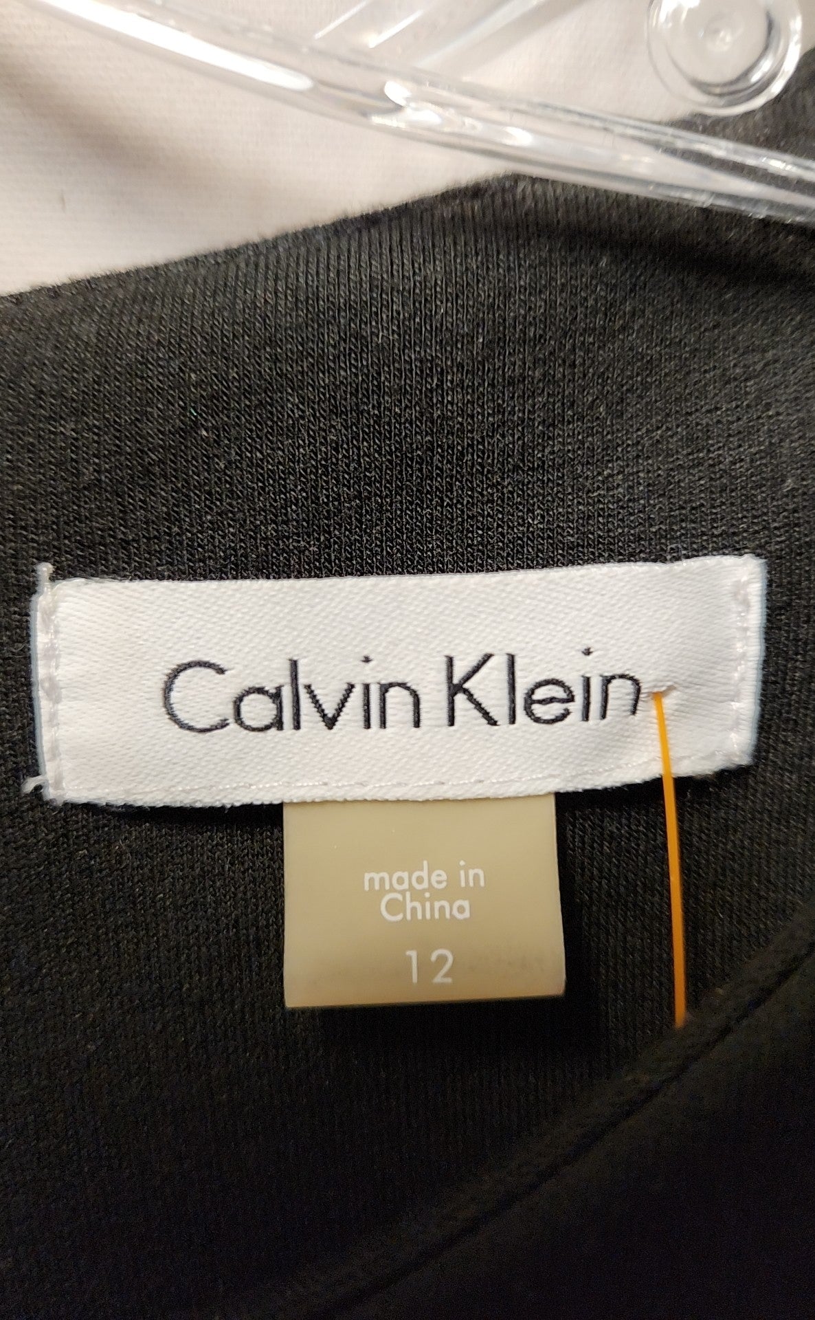 Calvin Klein Women's Size 12 Black Dress
