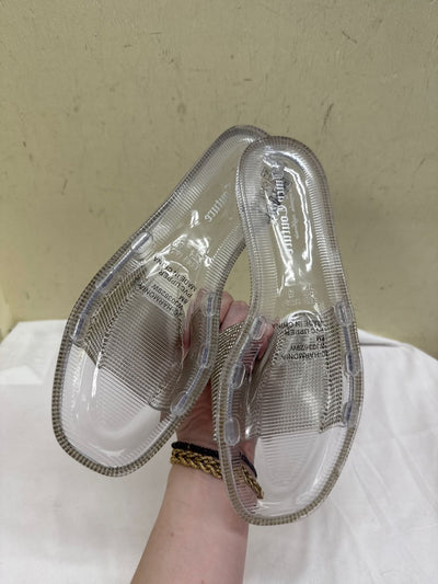 Juicy Couture Women's Size 8 Silver Sandals