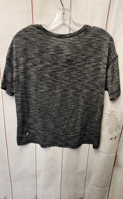 Lululemon Women's Size L Gray Short Sleeve Top