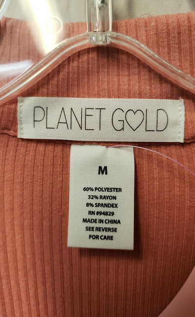 Planet Gold Women's Size M Pink Dress