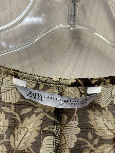 Zara Women's Size XS Tan Cover-Up