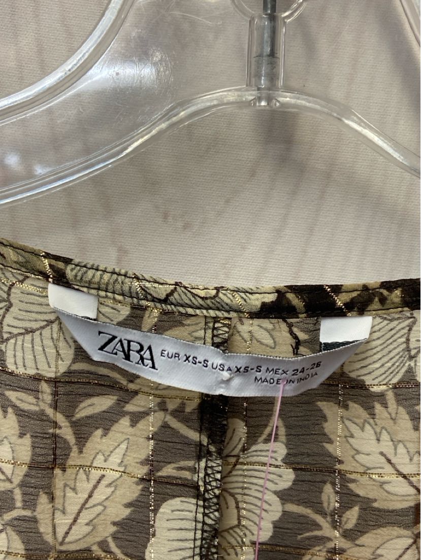 Zara Women's Size XS Tan Cover-Up
